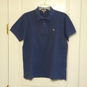 Burberry Polo Slim Fit Color Blue